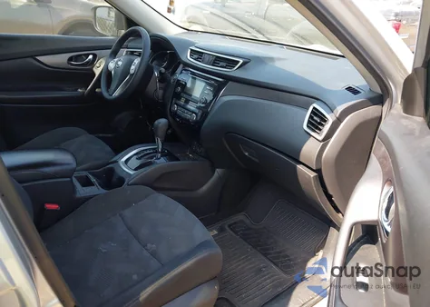 2016 Nissan Rogue Sv из США, поврежденный, VIN KNMAT2MT6GP619084